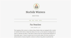 Desktop Screenshot of norfolkwinters.com